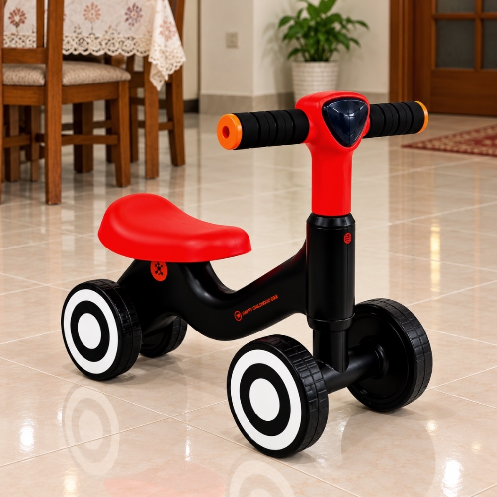 Premium Baby Balance Bike with Music & LED Light